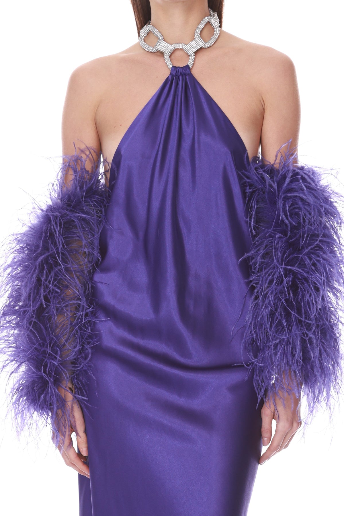 Indigo Feather Sleeves