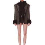 Kacey Gold Sequin Blazer