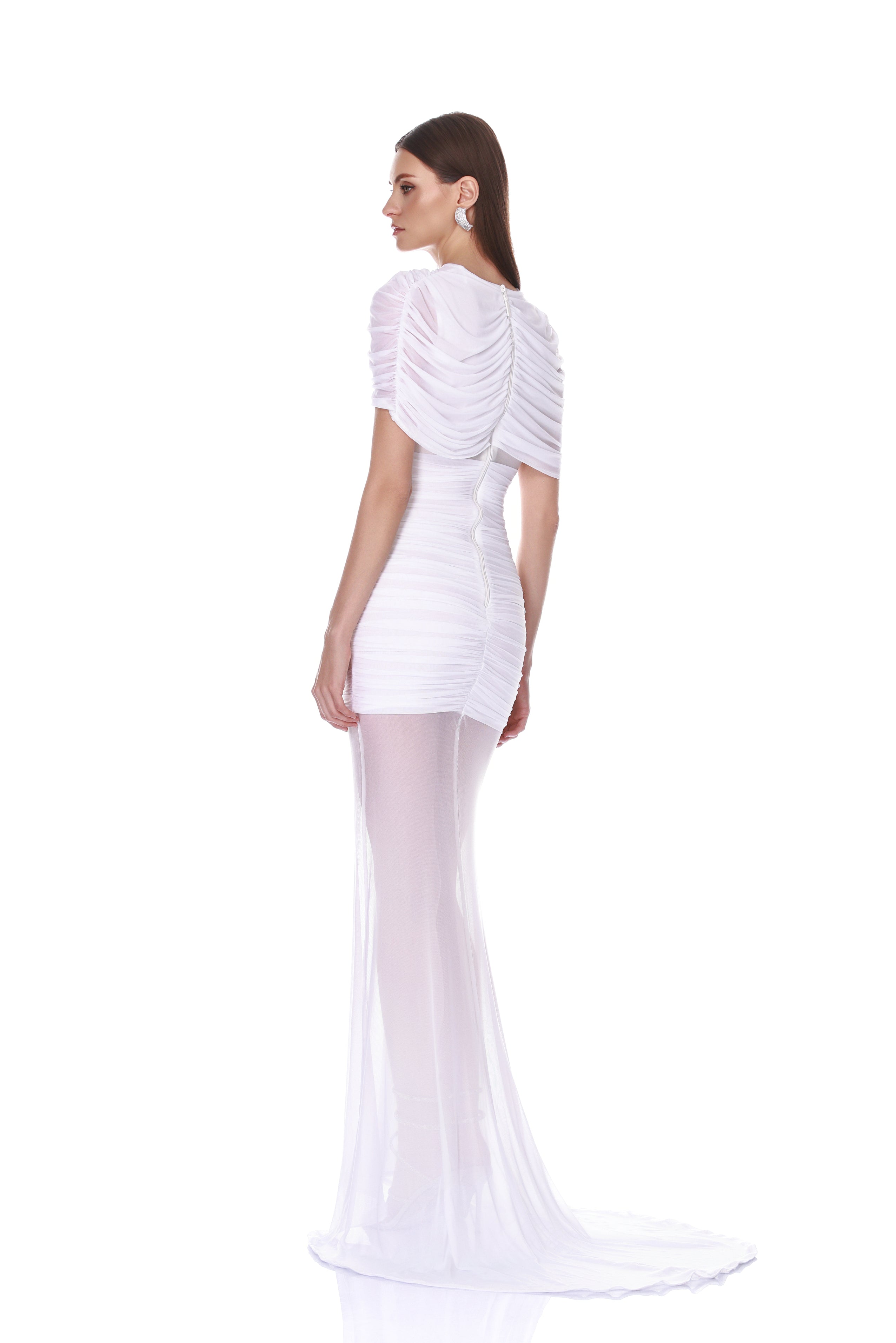 Aurelia Blanc Gown