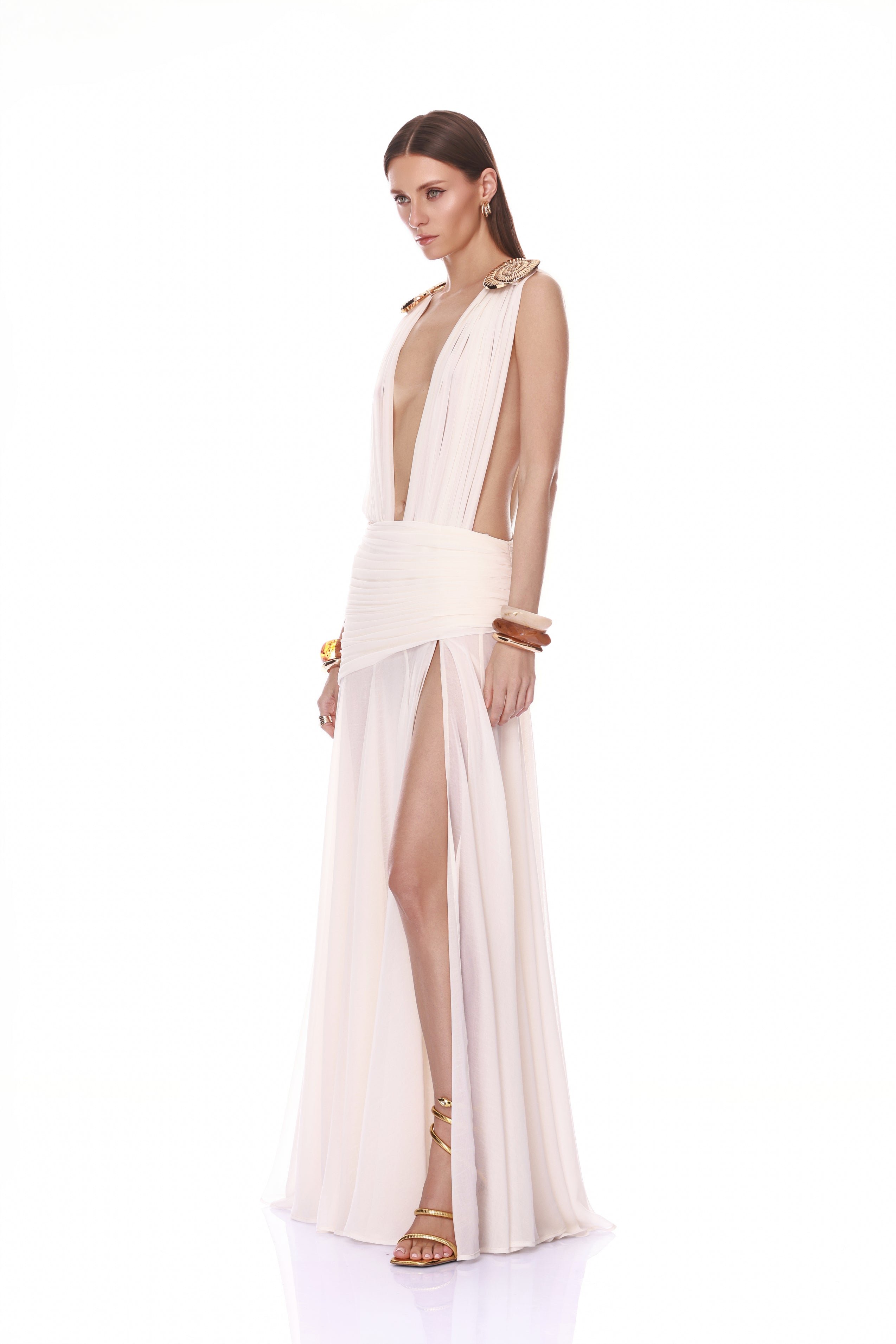Calia Chiffon Maxi Dress