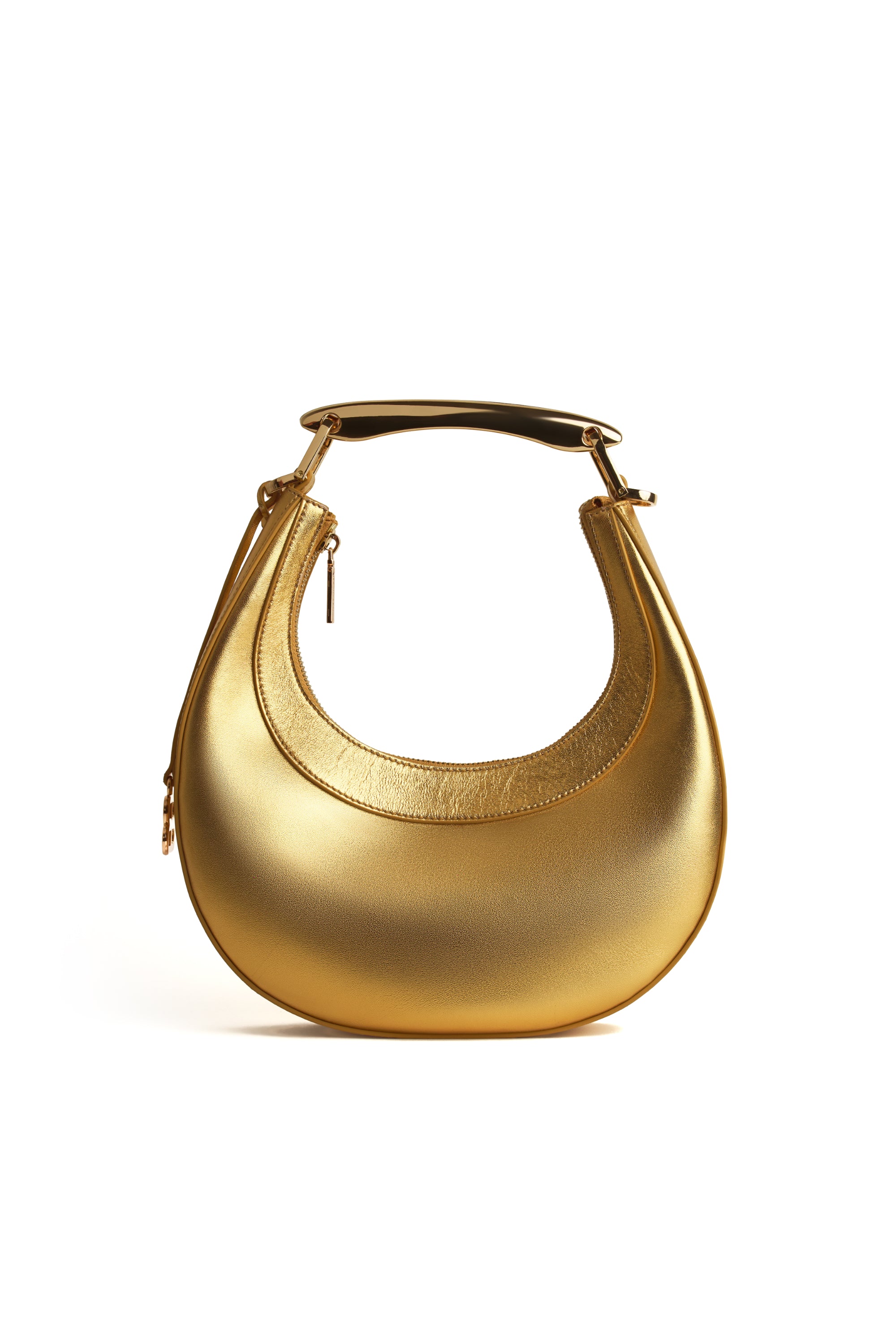 Cecile Mini Bag in Metallic Gold Napa Leather