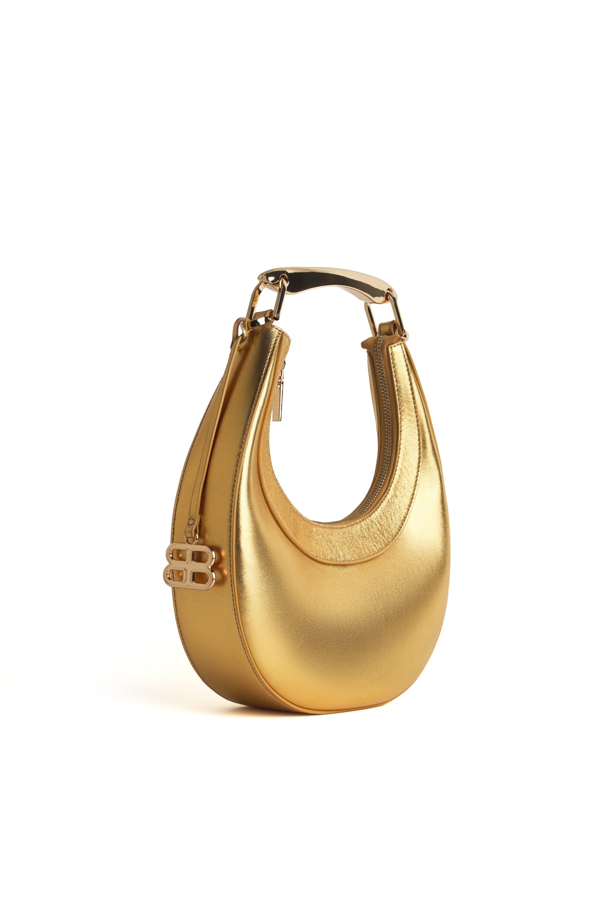 Cecile Mini Bag in Metallic Gold Napa Leather