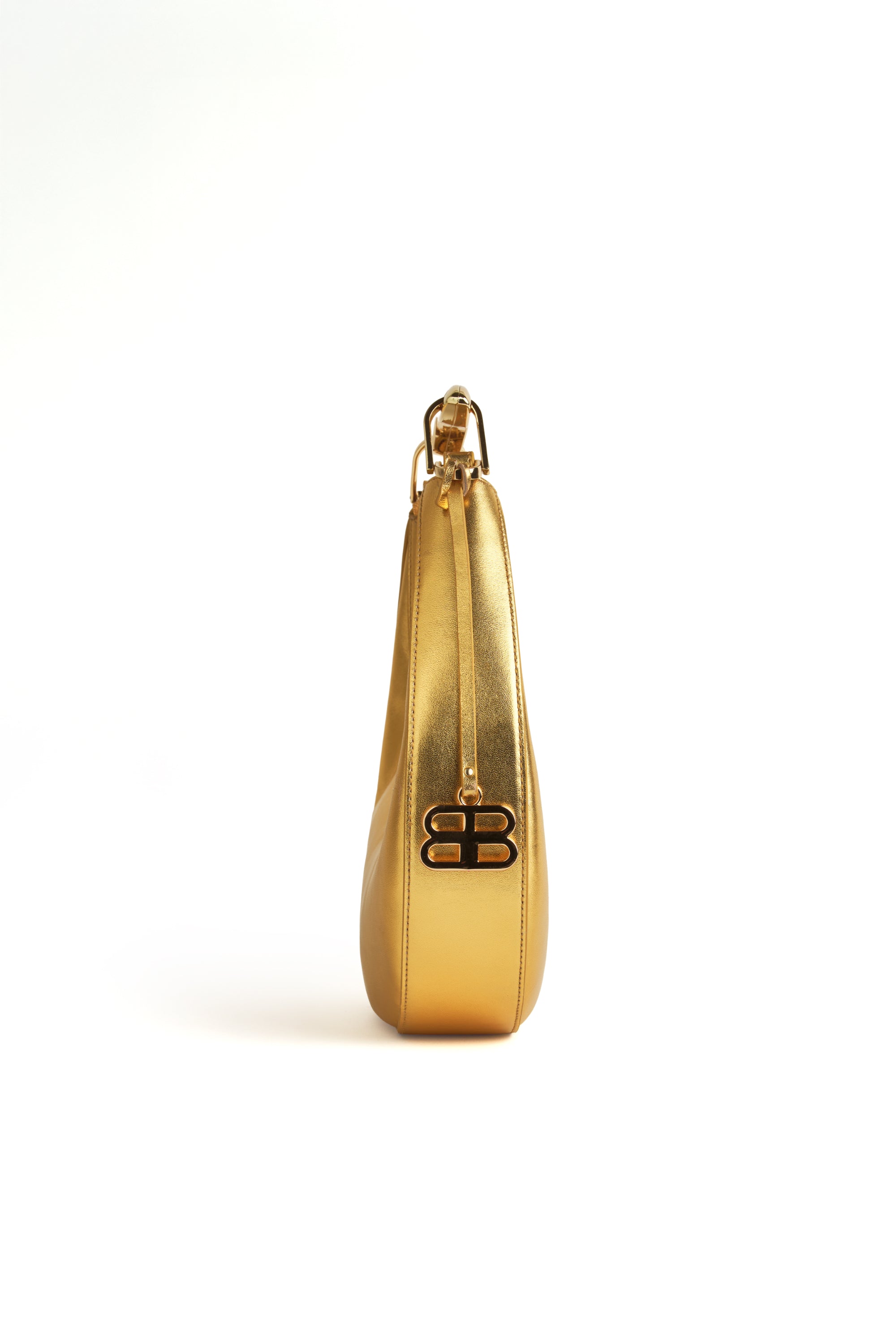 Cecile Mini Bag in Metallic Gold Napa Leather