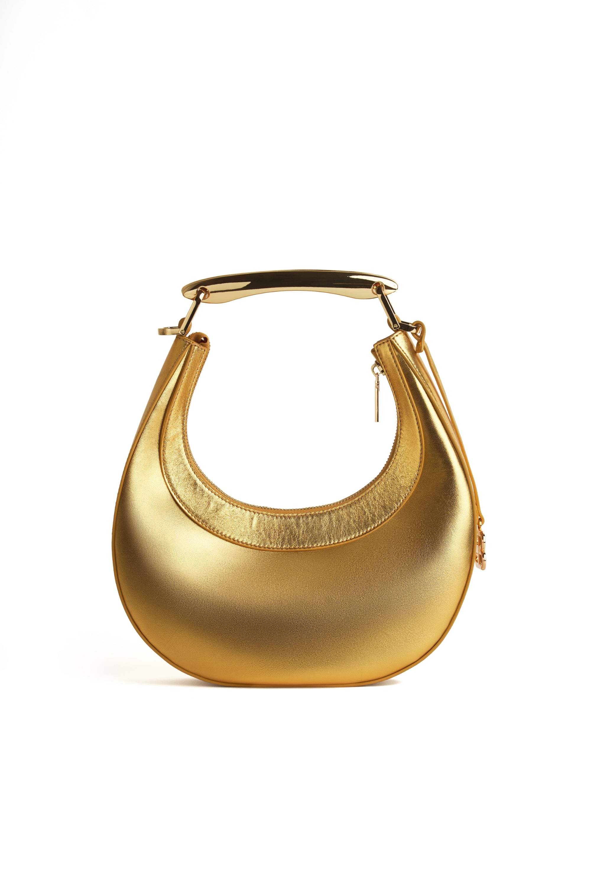 Cecile Mini Bag in Metallic Gold Napa Leather
