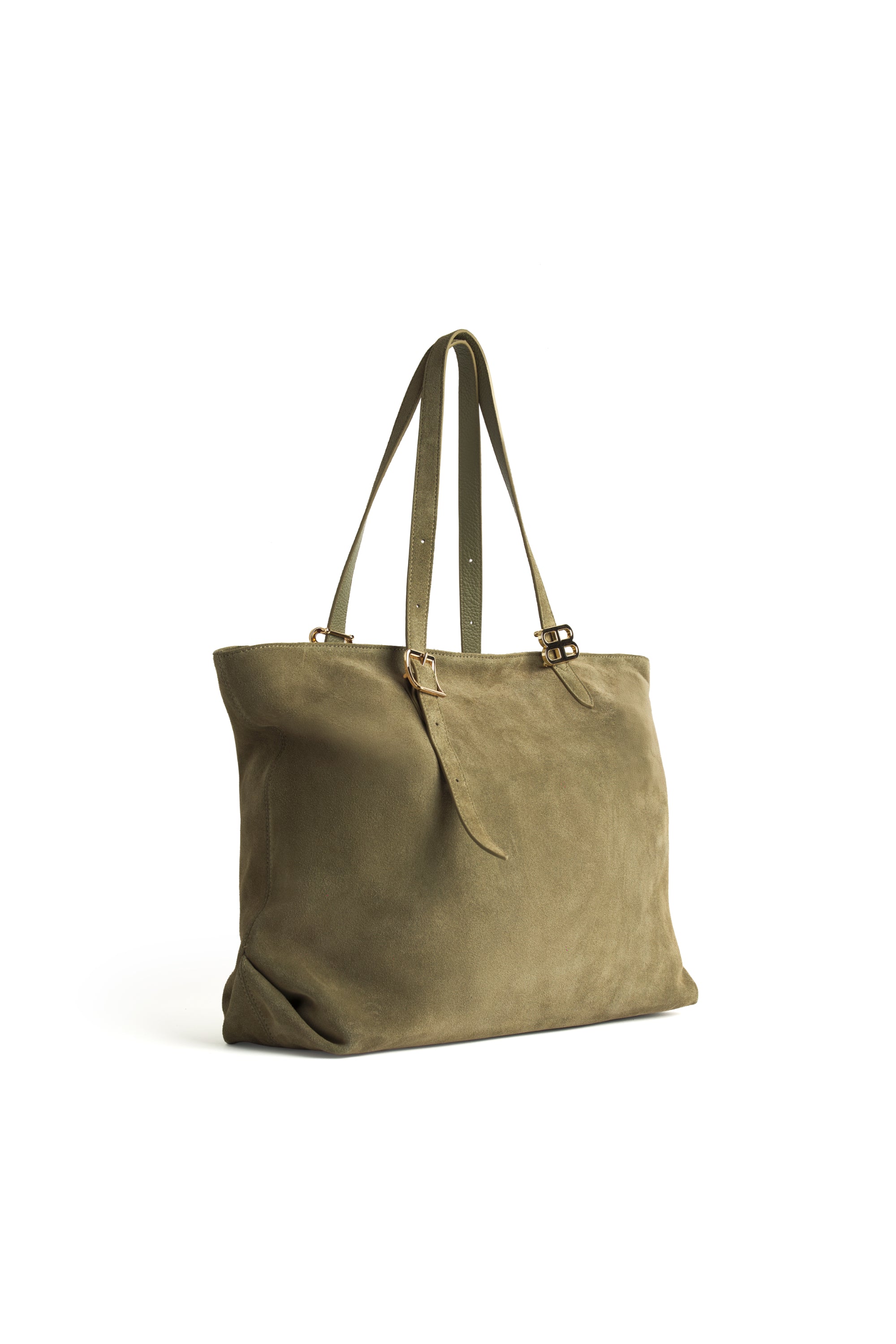 Rue Shopper in Olive Suede