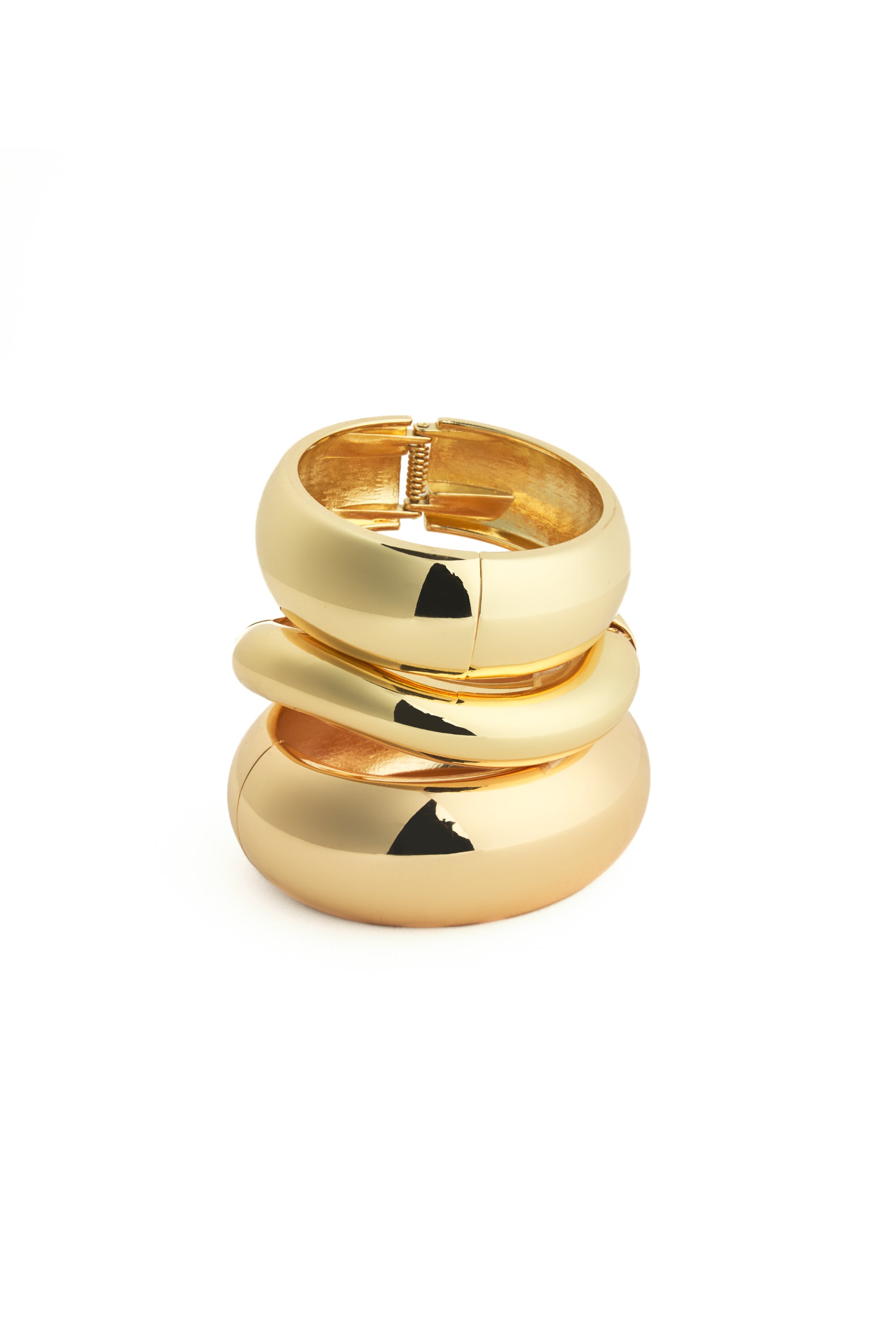 Aurora Gold Bangle Set