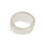 Amber Resin Bangle Set