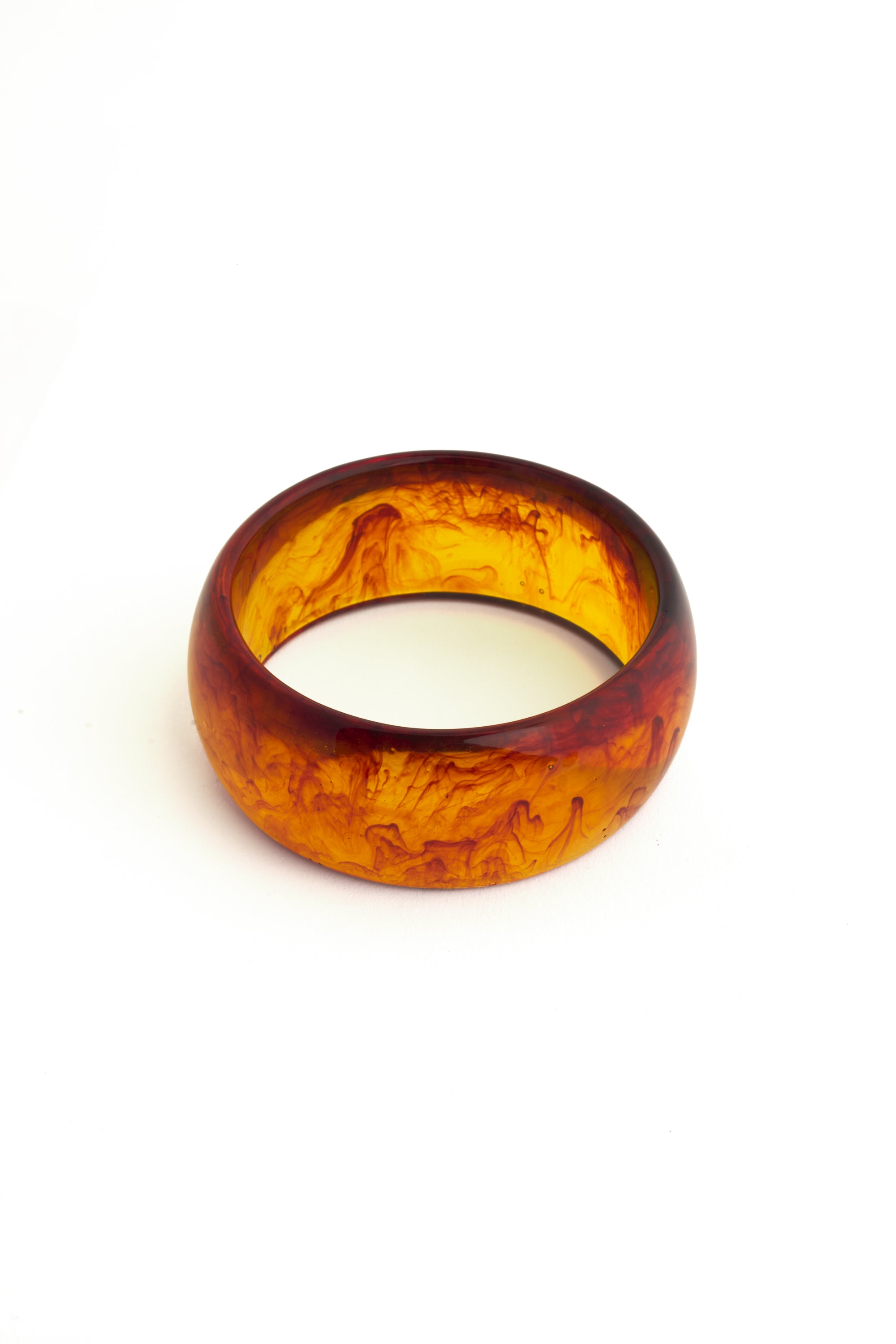 Umber Resin Bangle Set