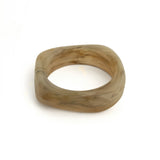 Khaki Marble Bangle Set