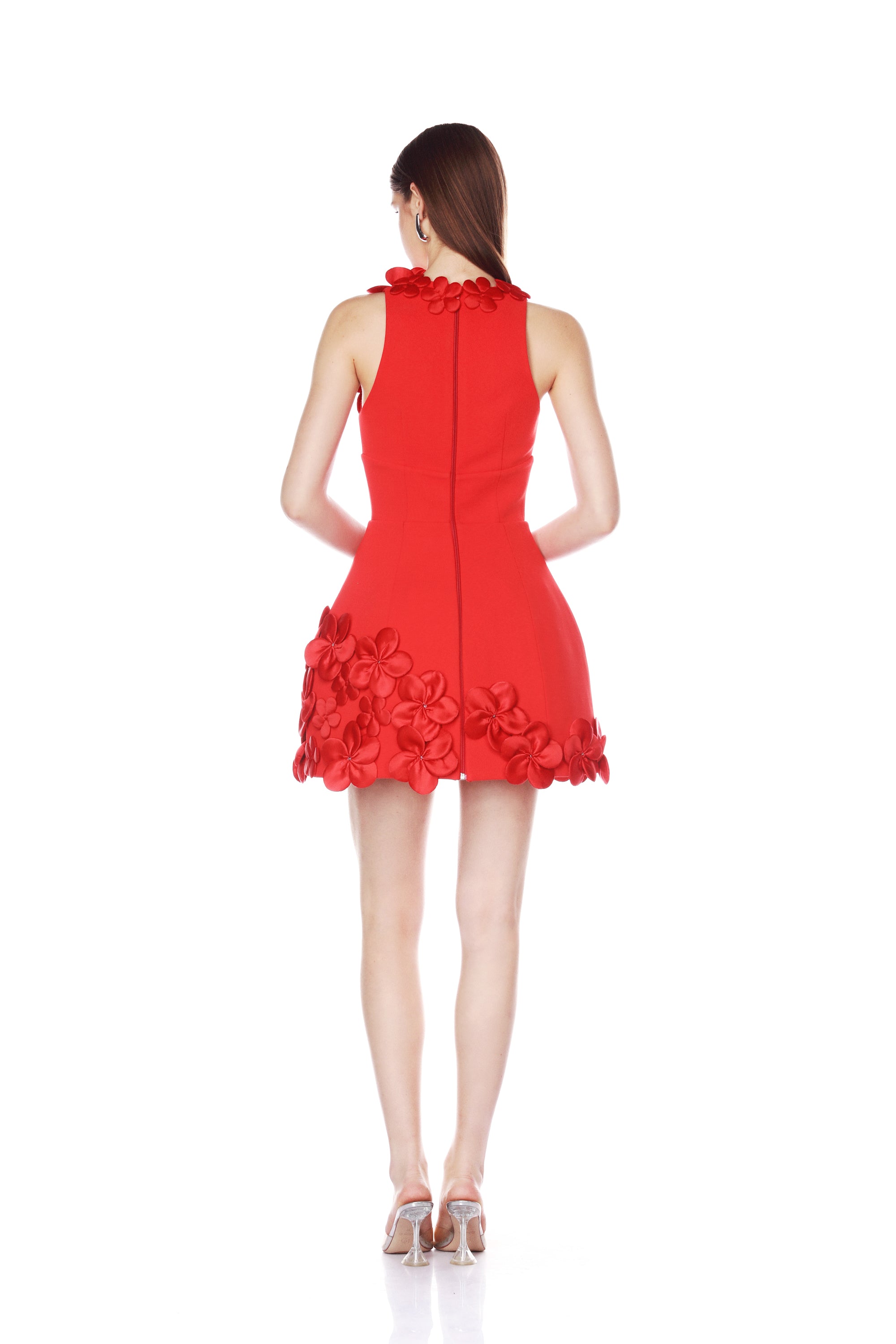 Estelle Red Mini Dress