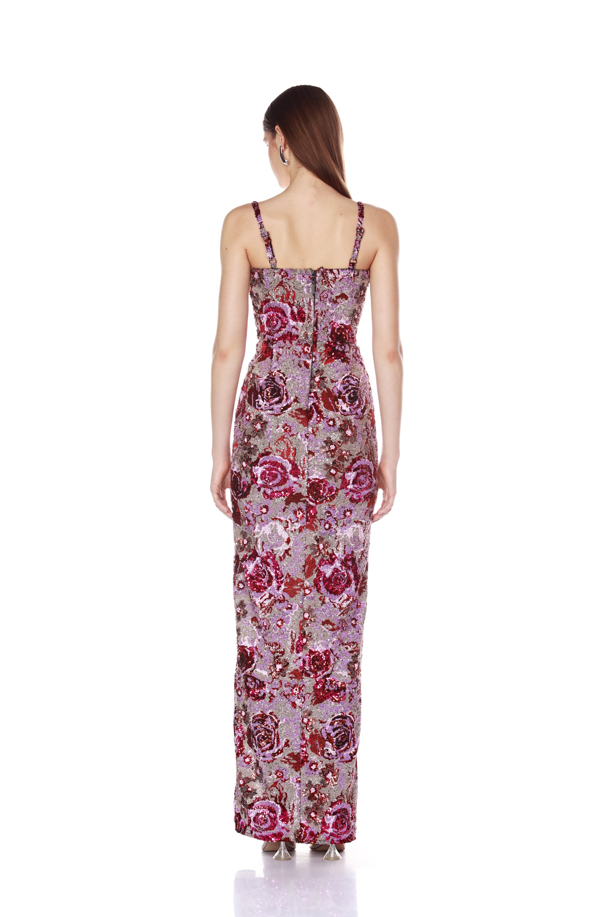 Allegra Pink Multi Maxi Dress