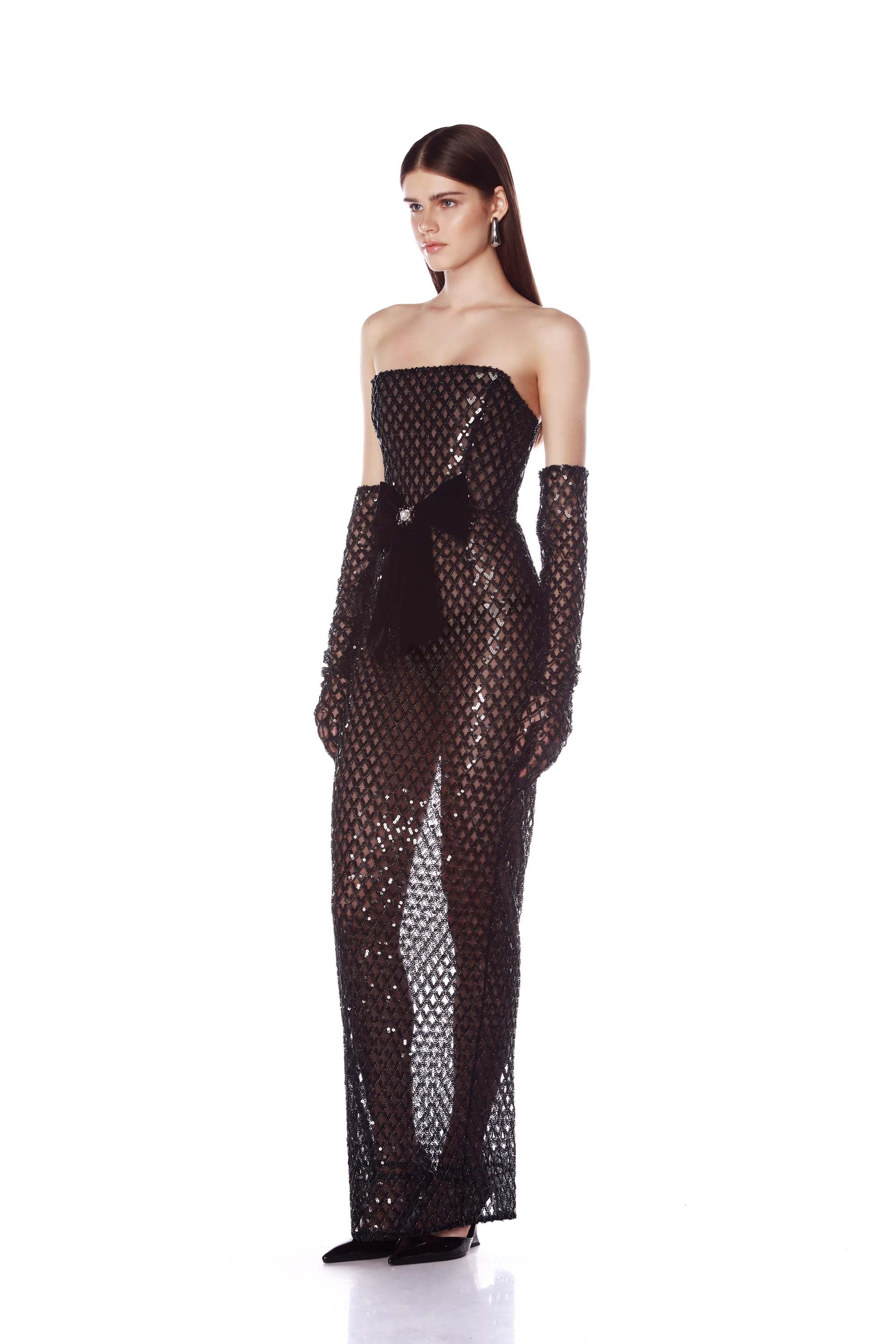 Farah Embellished Maxi Dress