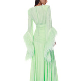 Geisha Mint Maxi Dress