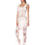 Rosalie White Maxi Dress