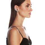 Crystal Coil Ear Cuff
