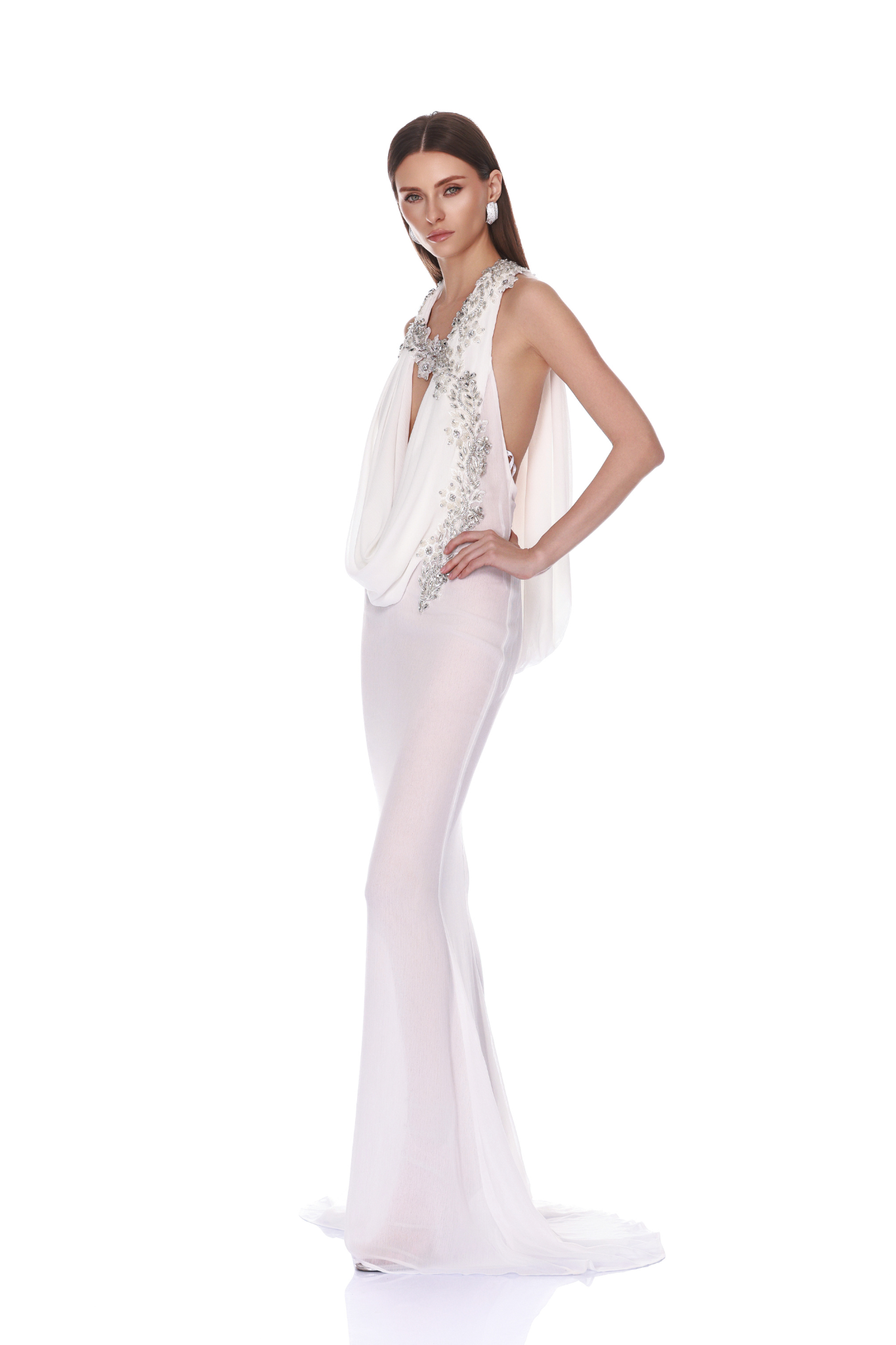 Noemie Blanc Gown