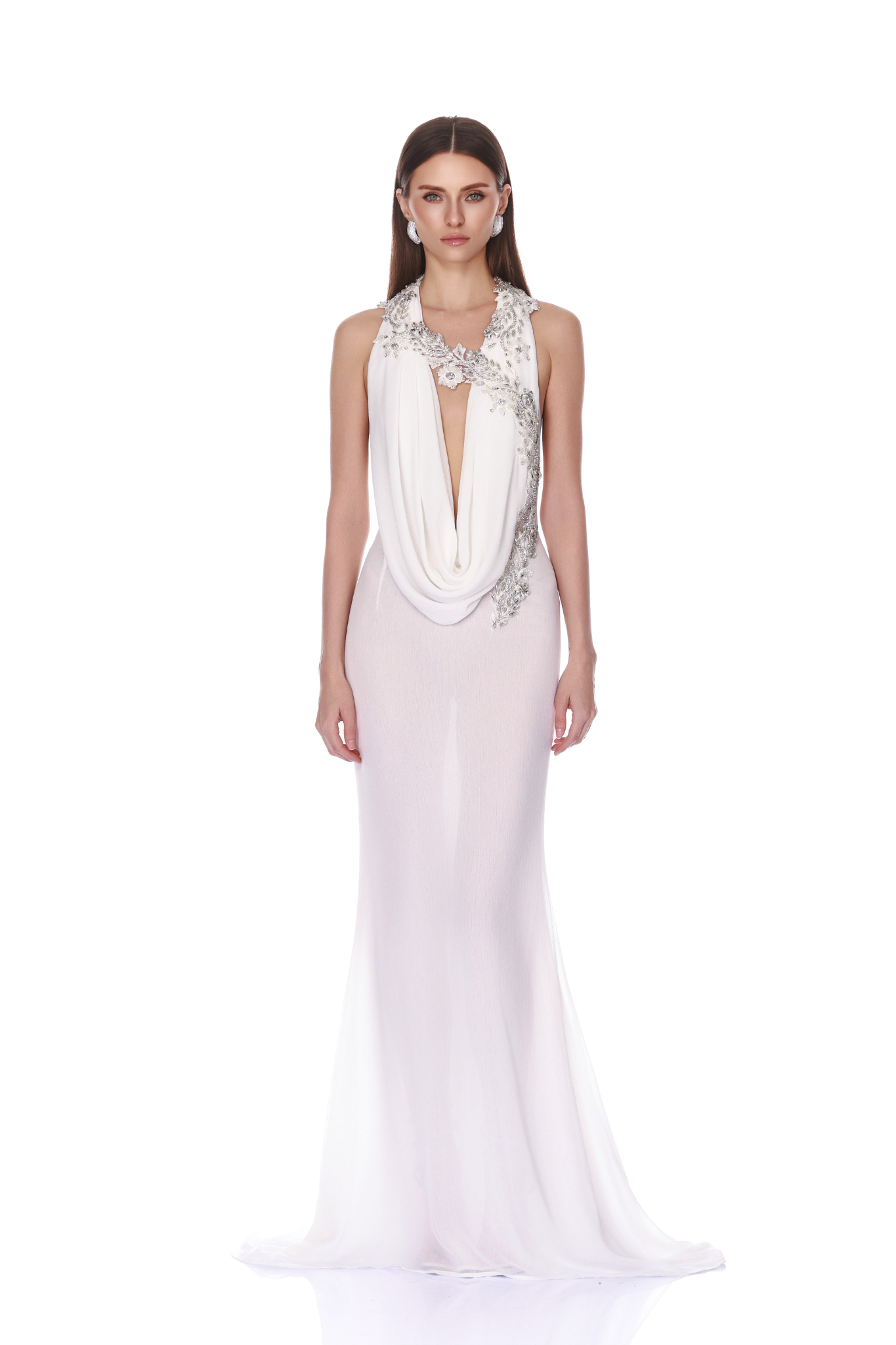 Noemie Blanc Gown