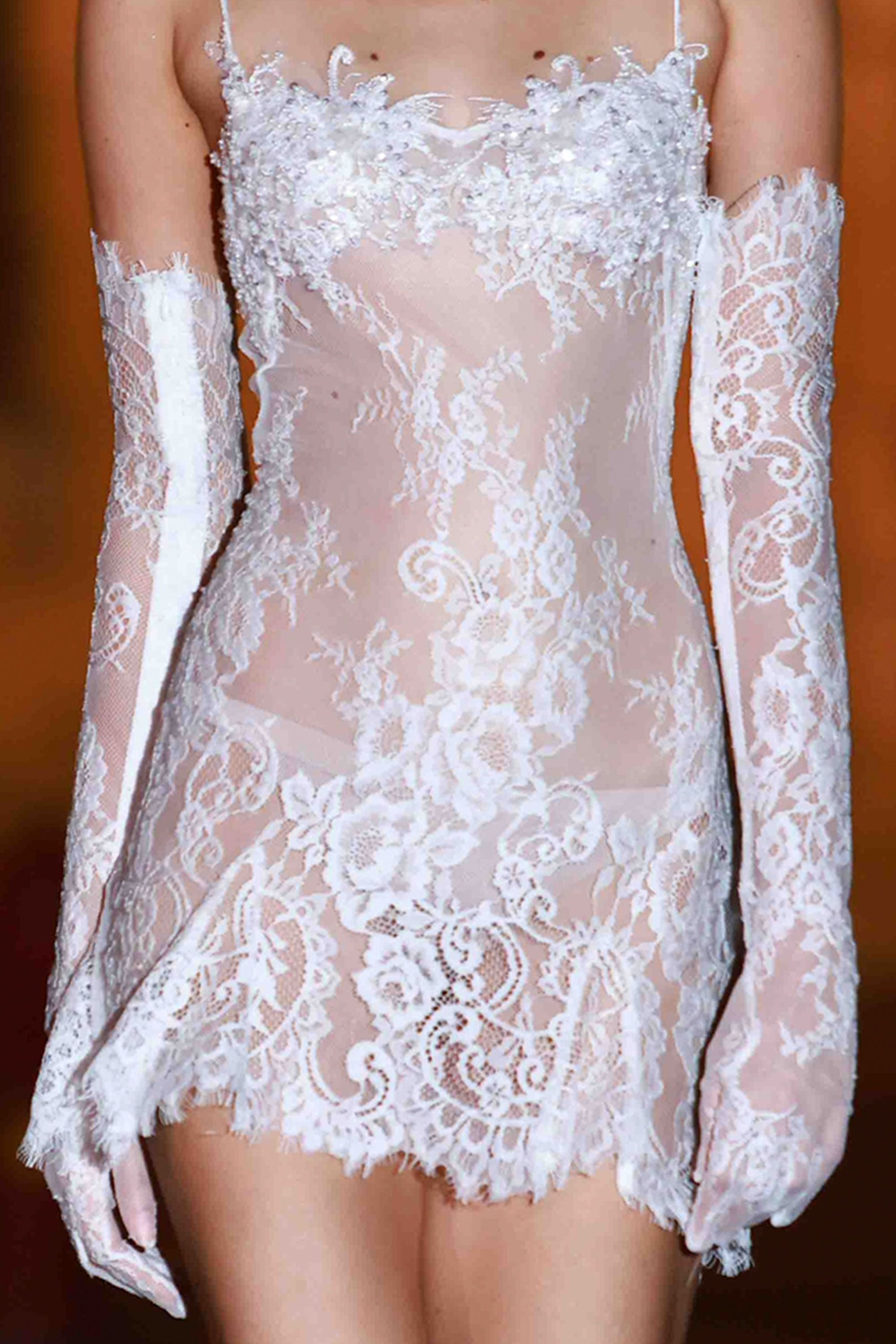 Amélie Lace Gloves