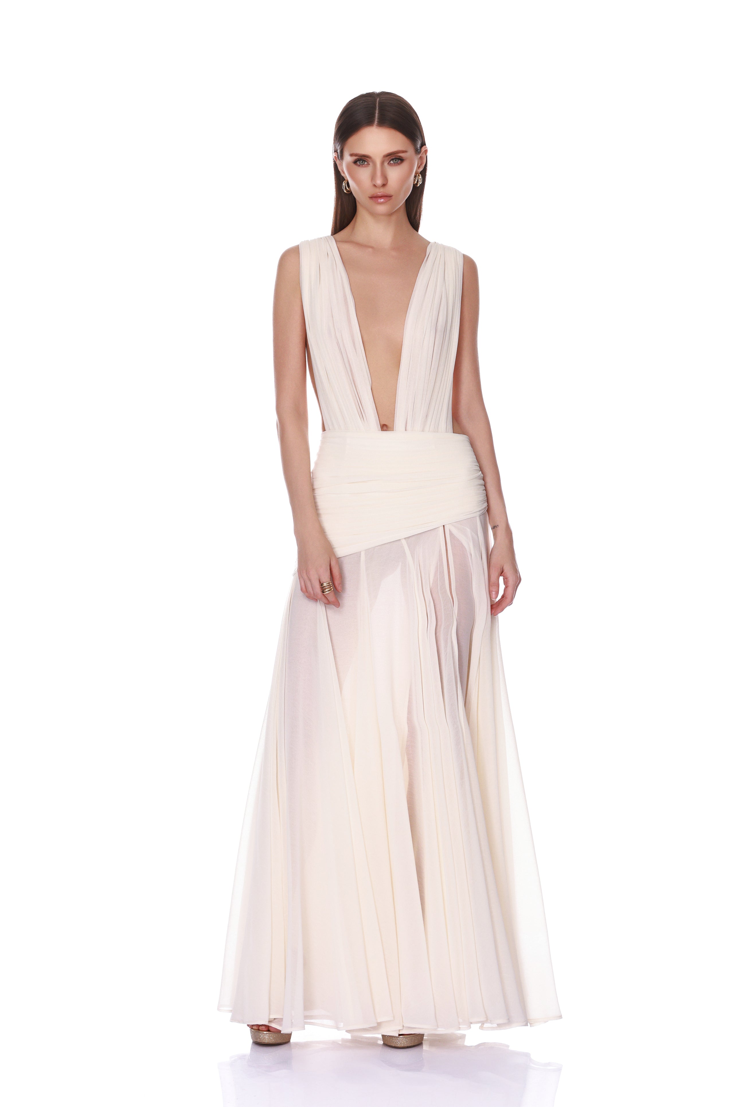 Calia Chiffon Maxi Dress