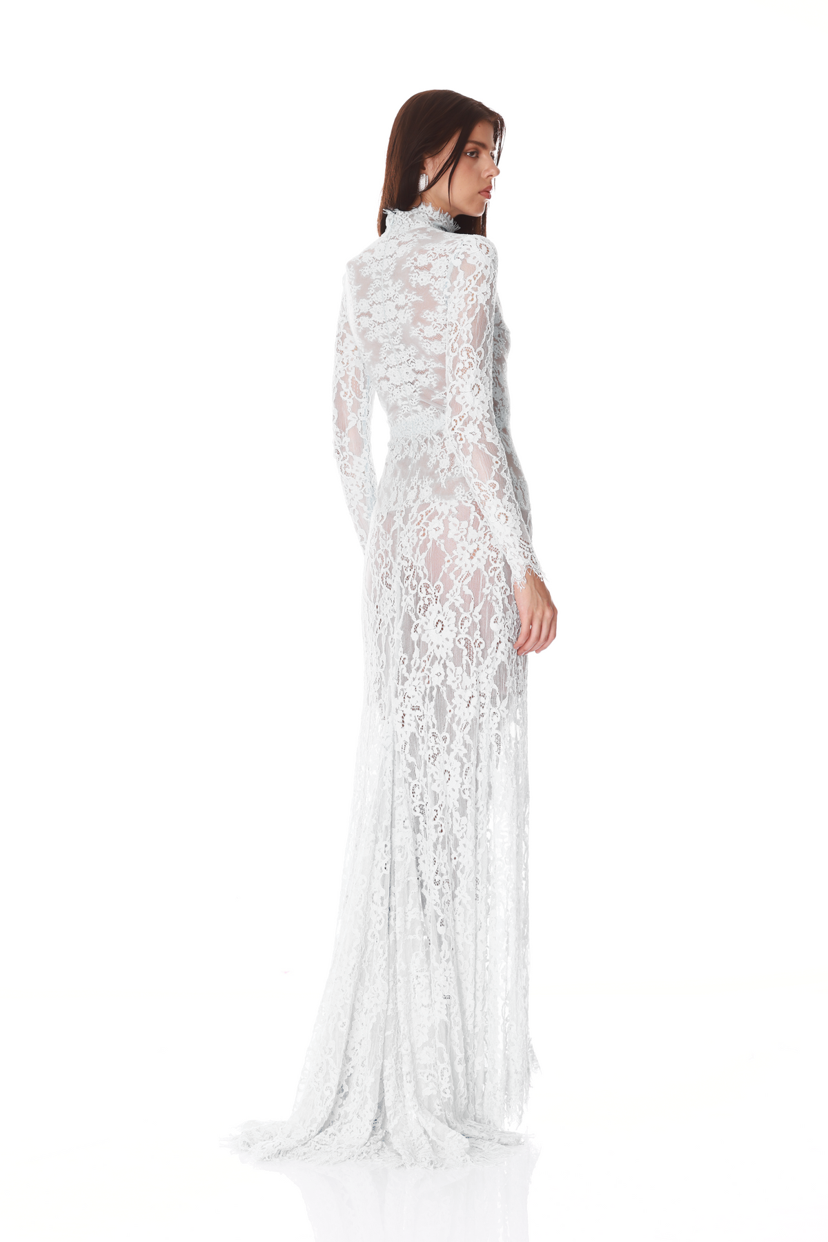 Nora Cutout Lace Maxi Dress