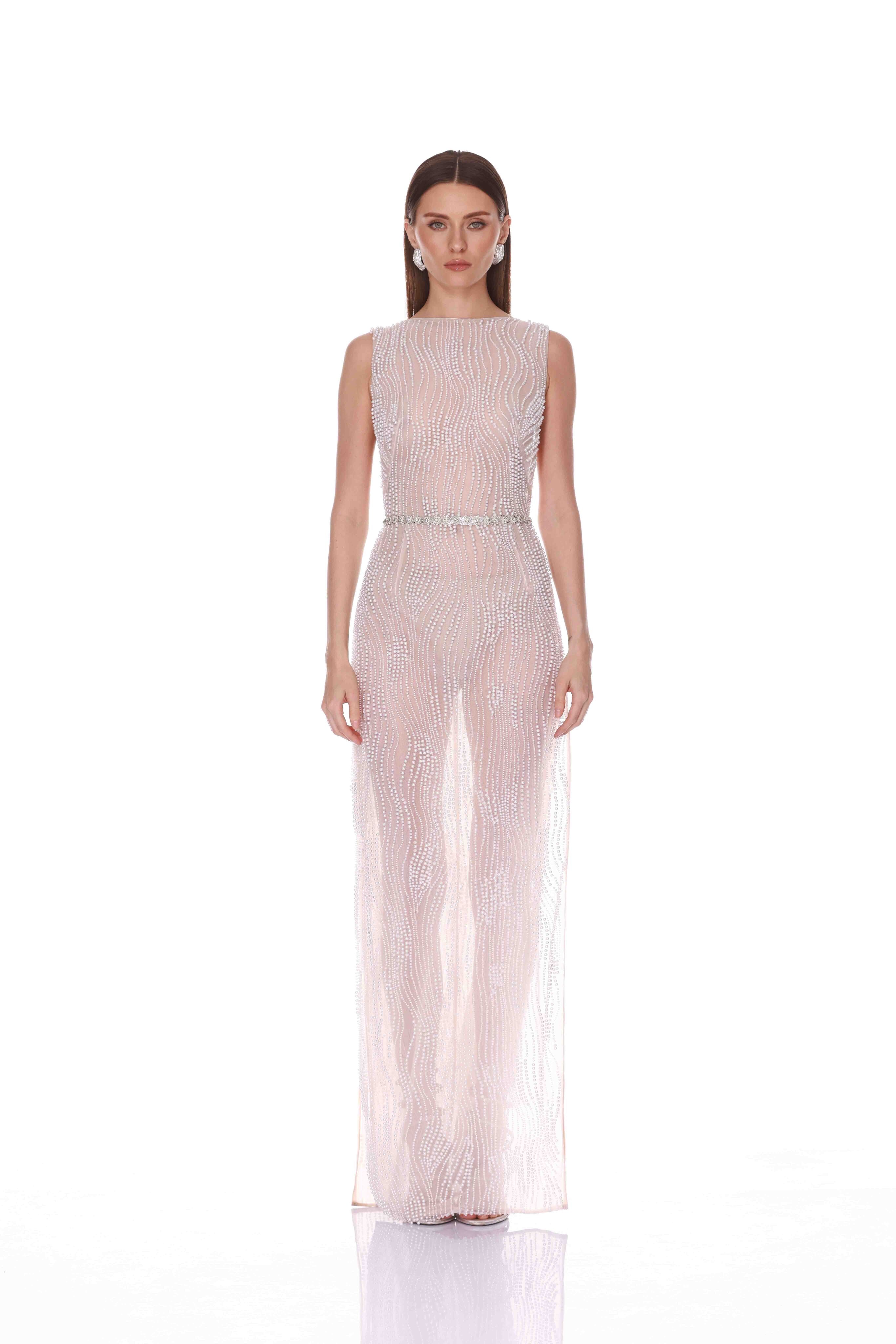 Lucienne Blanc Gown
