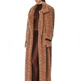 Look 7: Long Teddy Coat