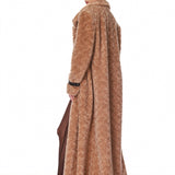 Look 7: Long Teddy Coat