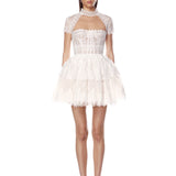 Daphne White Mini Dress
