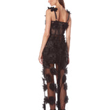 Rosalie Noir Maxi Dress