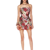 Bouquet Maraya Multi Strapless Mini Dress