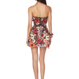 Bouquet Maraya Multi Strapless Mini Dress