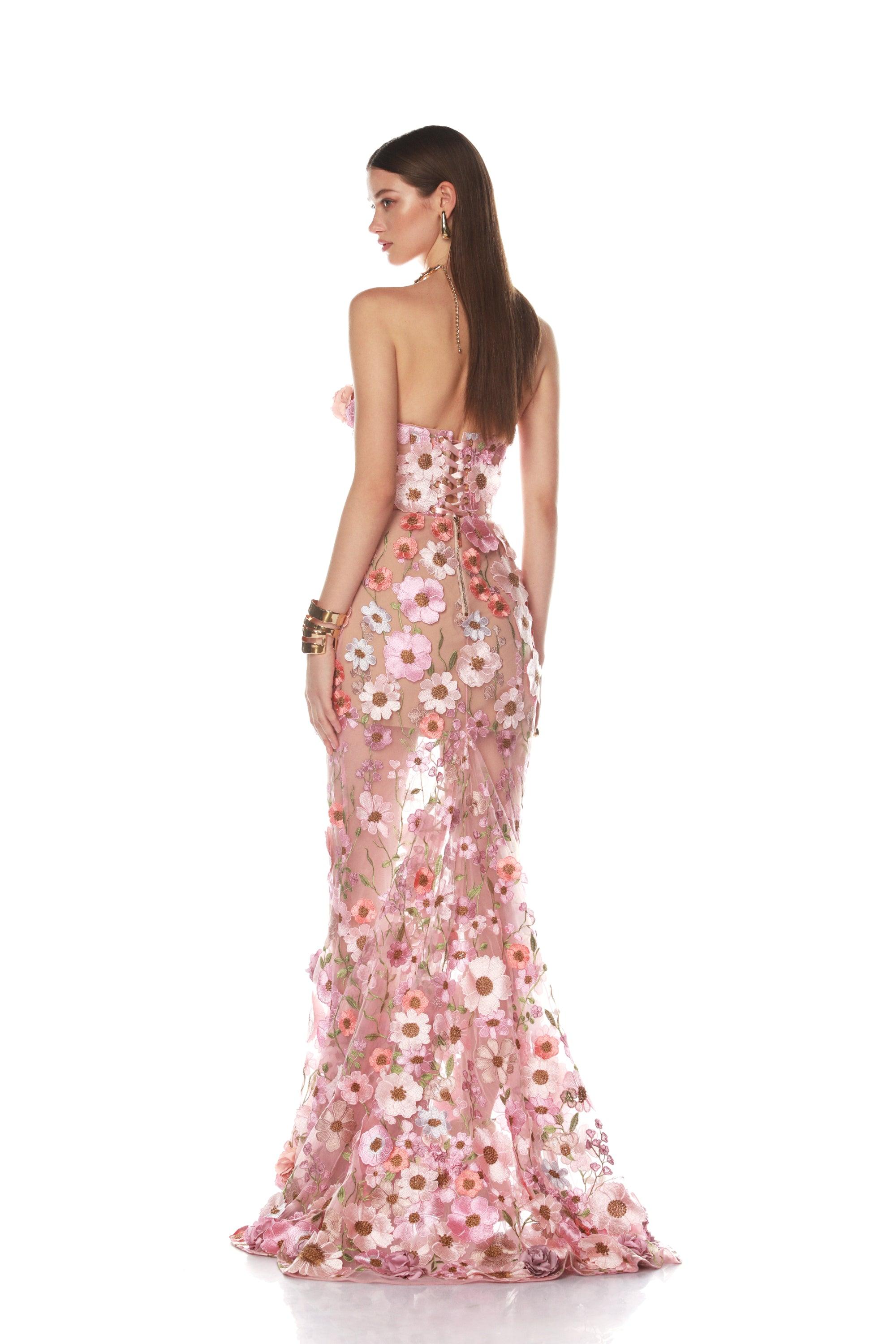 Jasmine Pastel Pink Gown