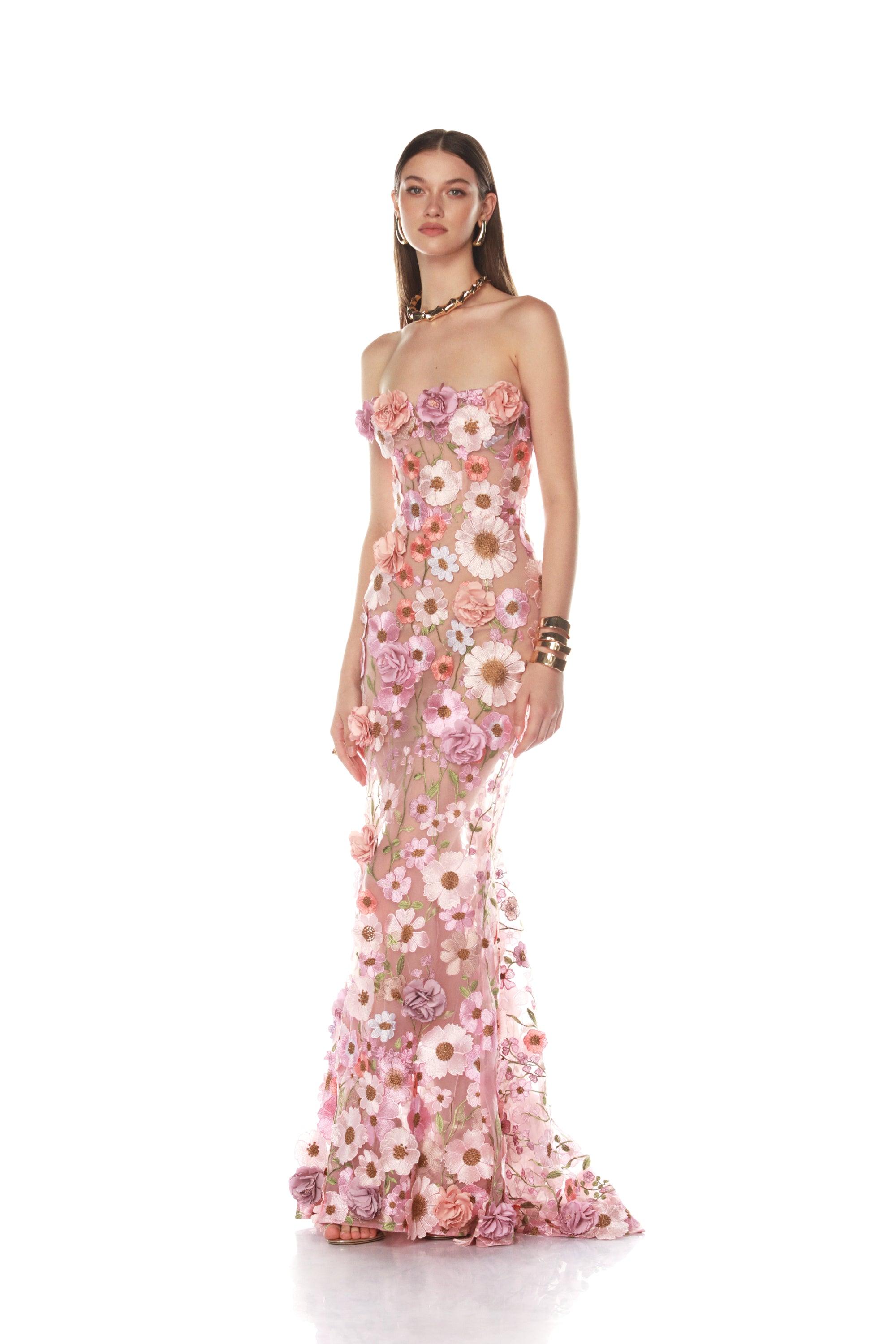 Jasmine Pastel Pink Gown