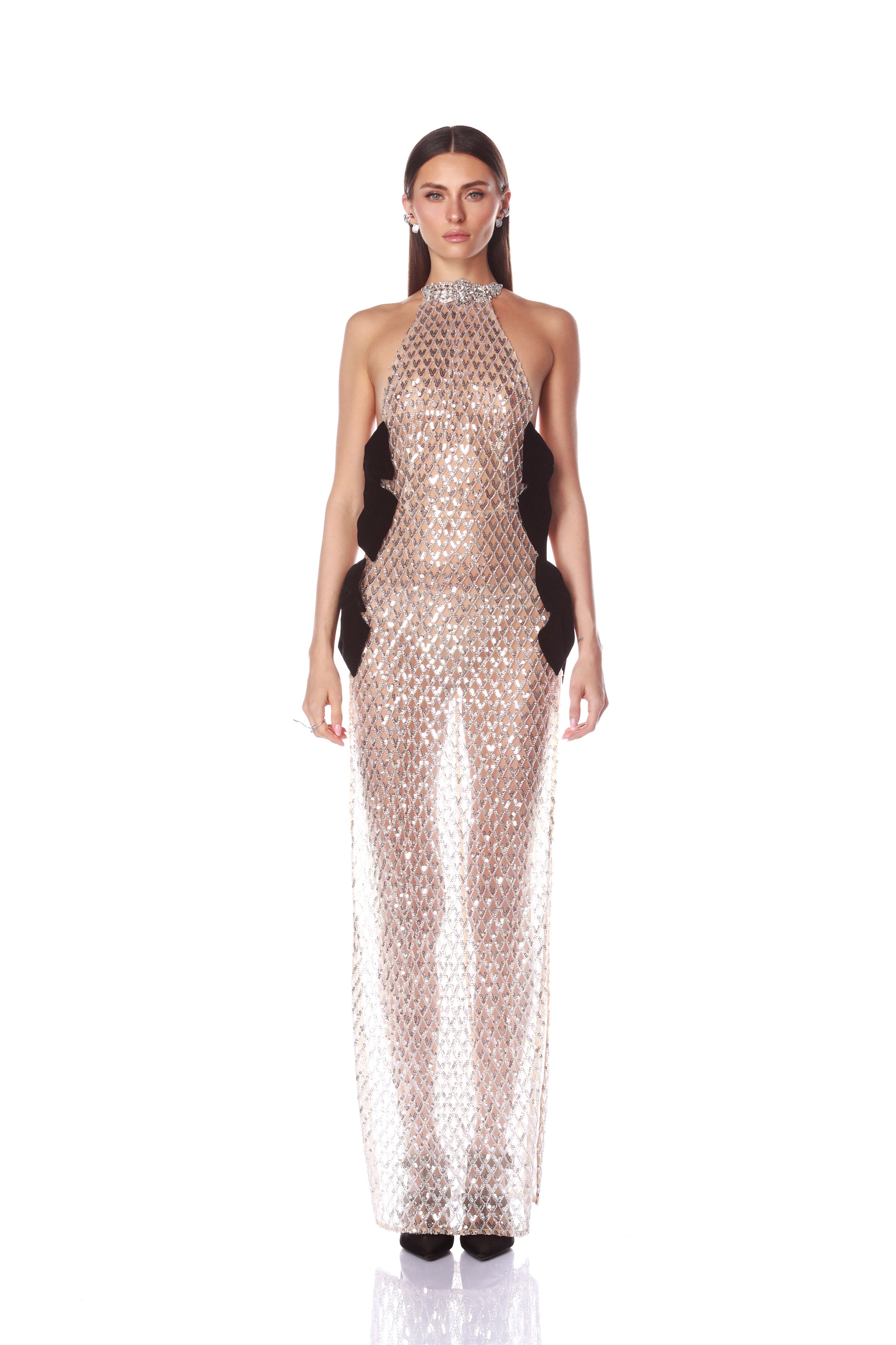 Maeve Halterneck Maxi Dress