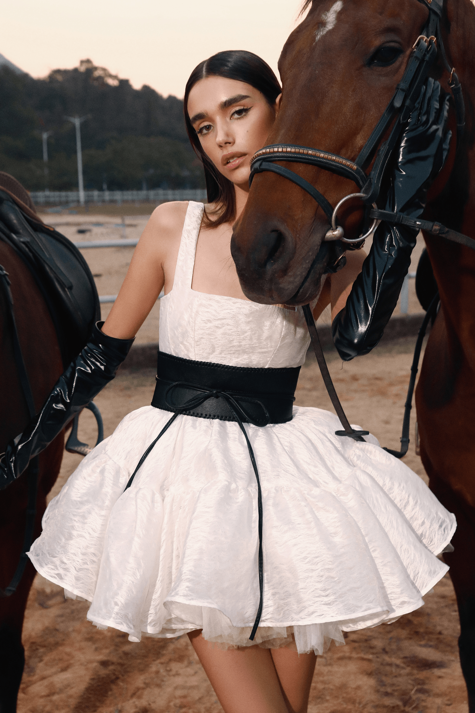 Briana Faux Leather Belt