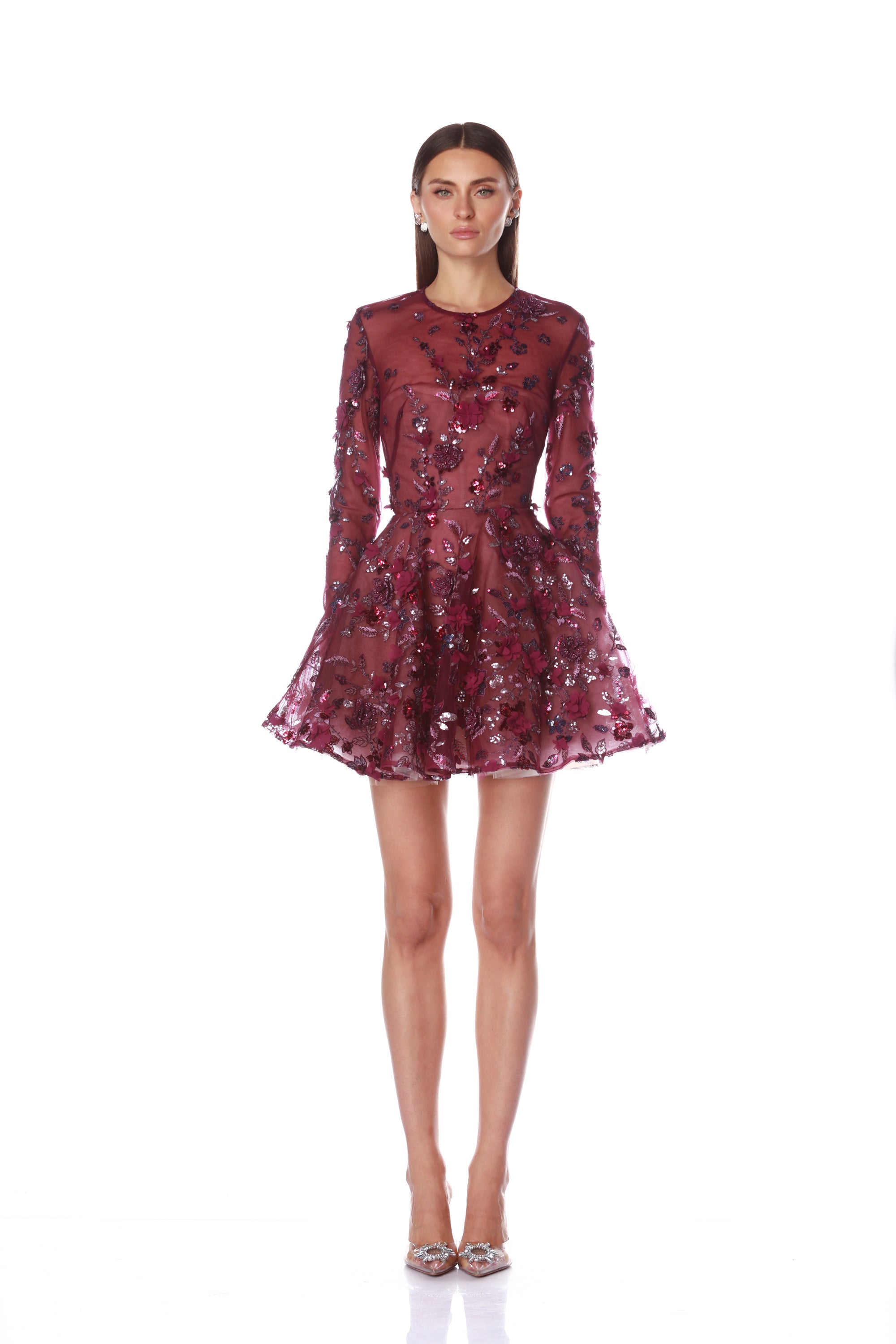 Talulah Burgundy Mini Dress