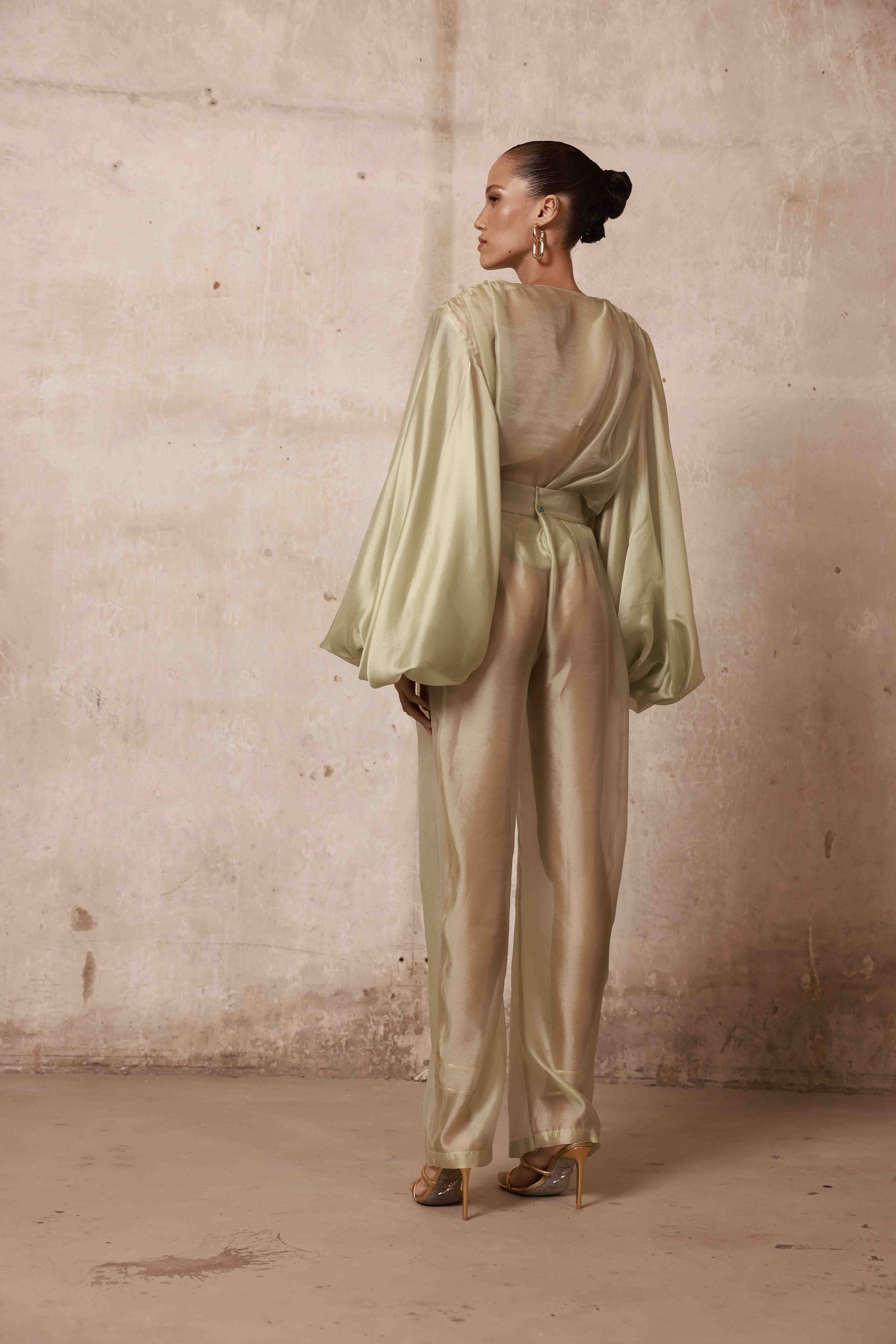 Ashanti Organza Bodysuit