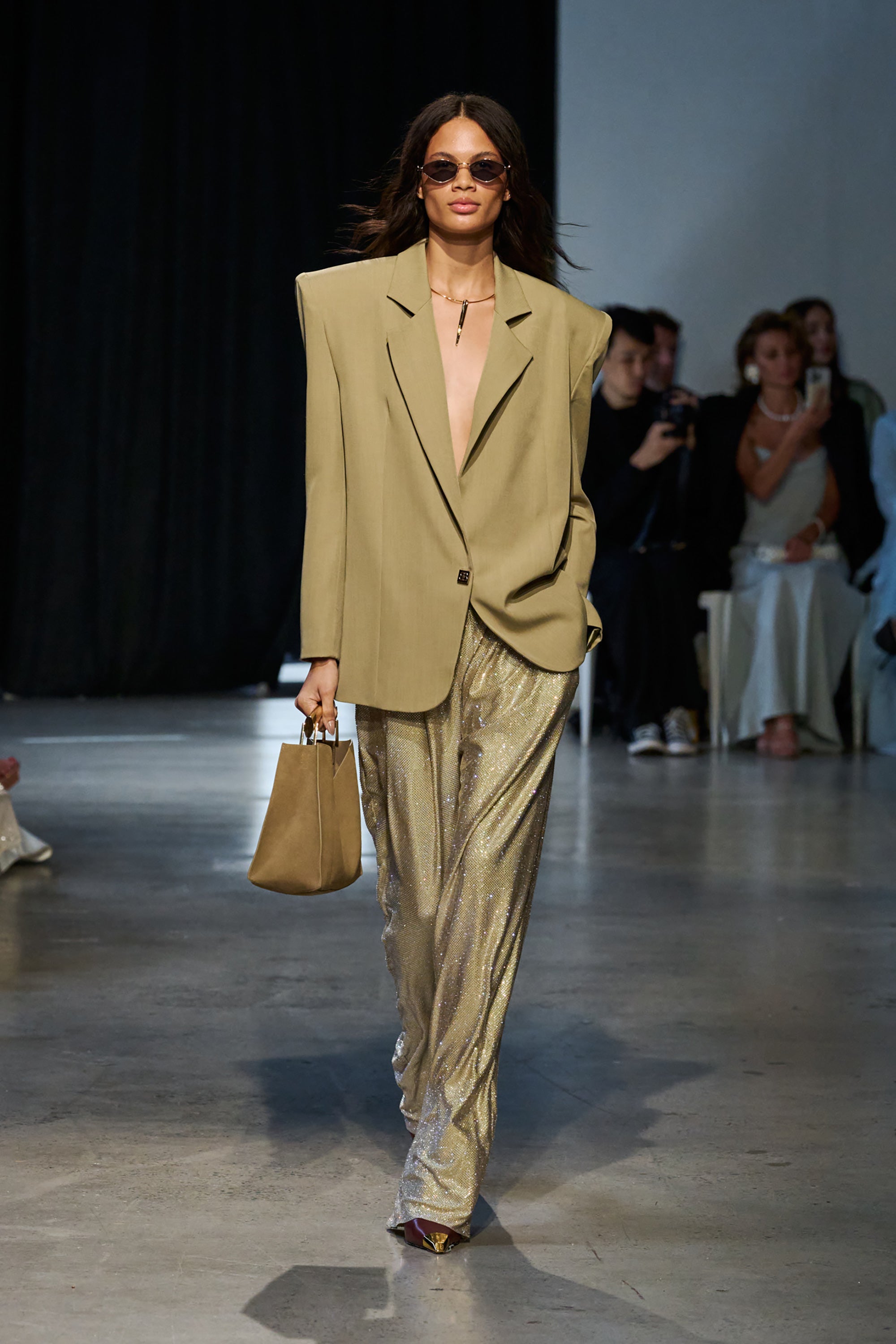 Katherine Pistachio Diamond Pant