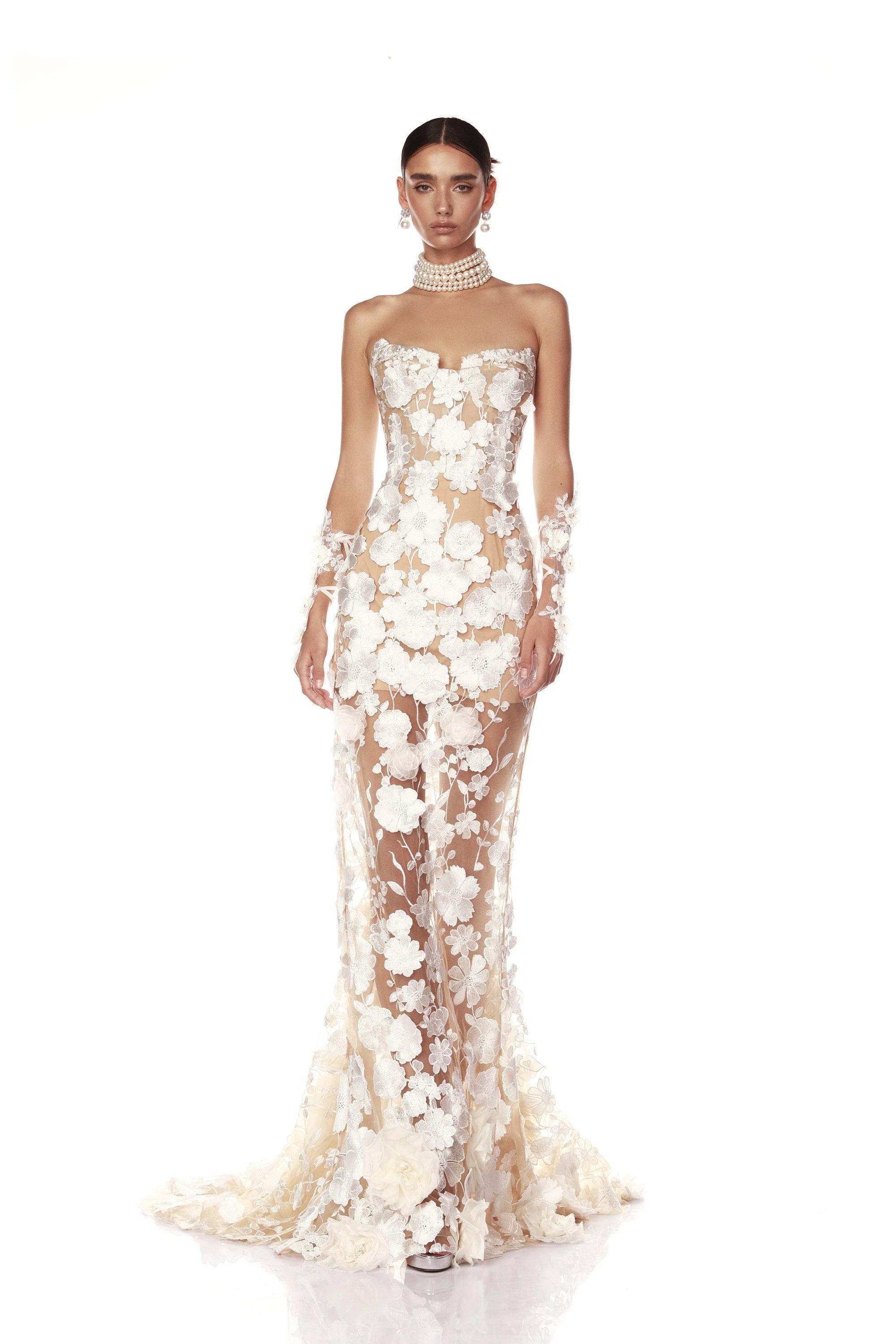 Jasmine Blanc Gown L Jasmine Blanc Gown L