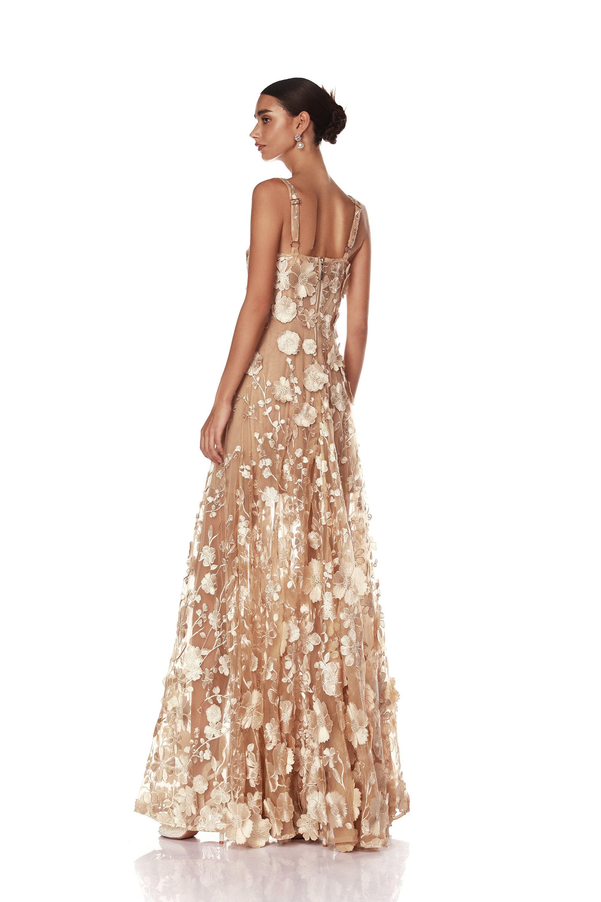 Jasmine Gold Gown - Pre Order - BRONX AND BANCO