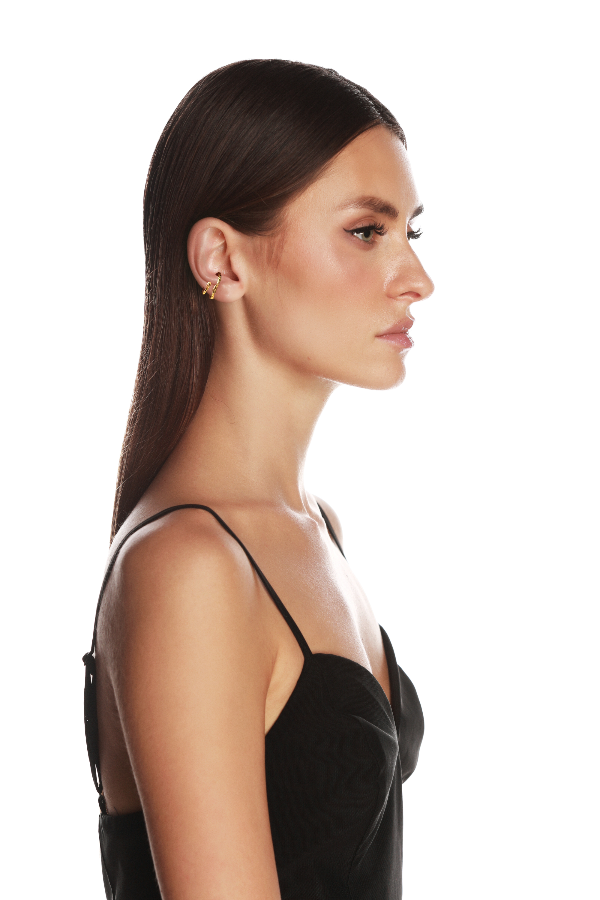 Molten Gold Ear Cuff