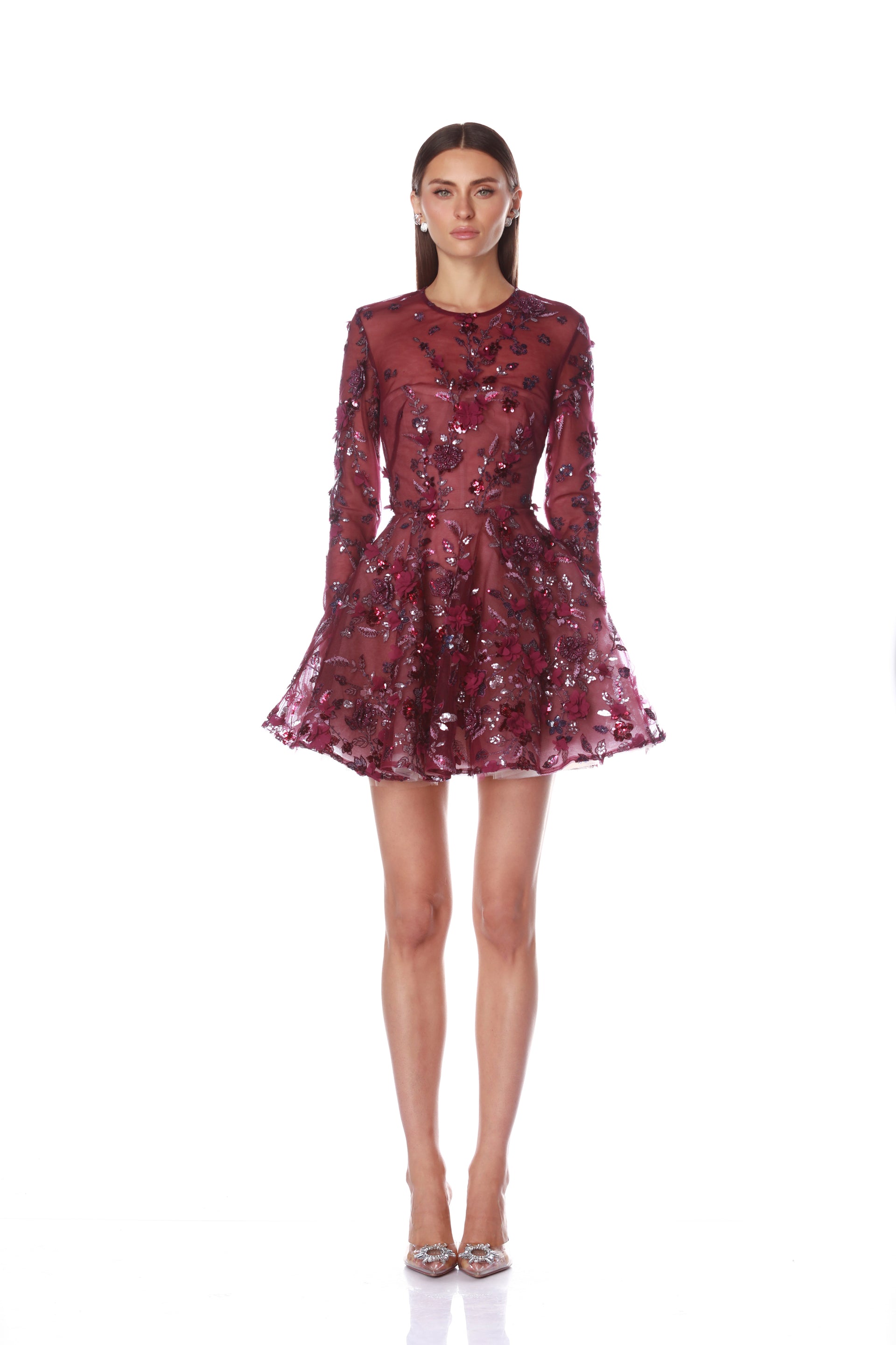 Talulah Burgundy Mini Dress